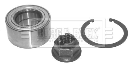 BORG & BECK Комплект подшипника ступицы колеса BWK851
